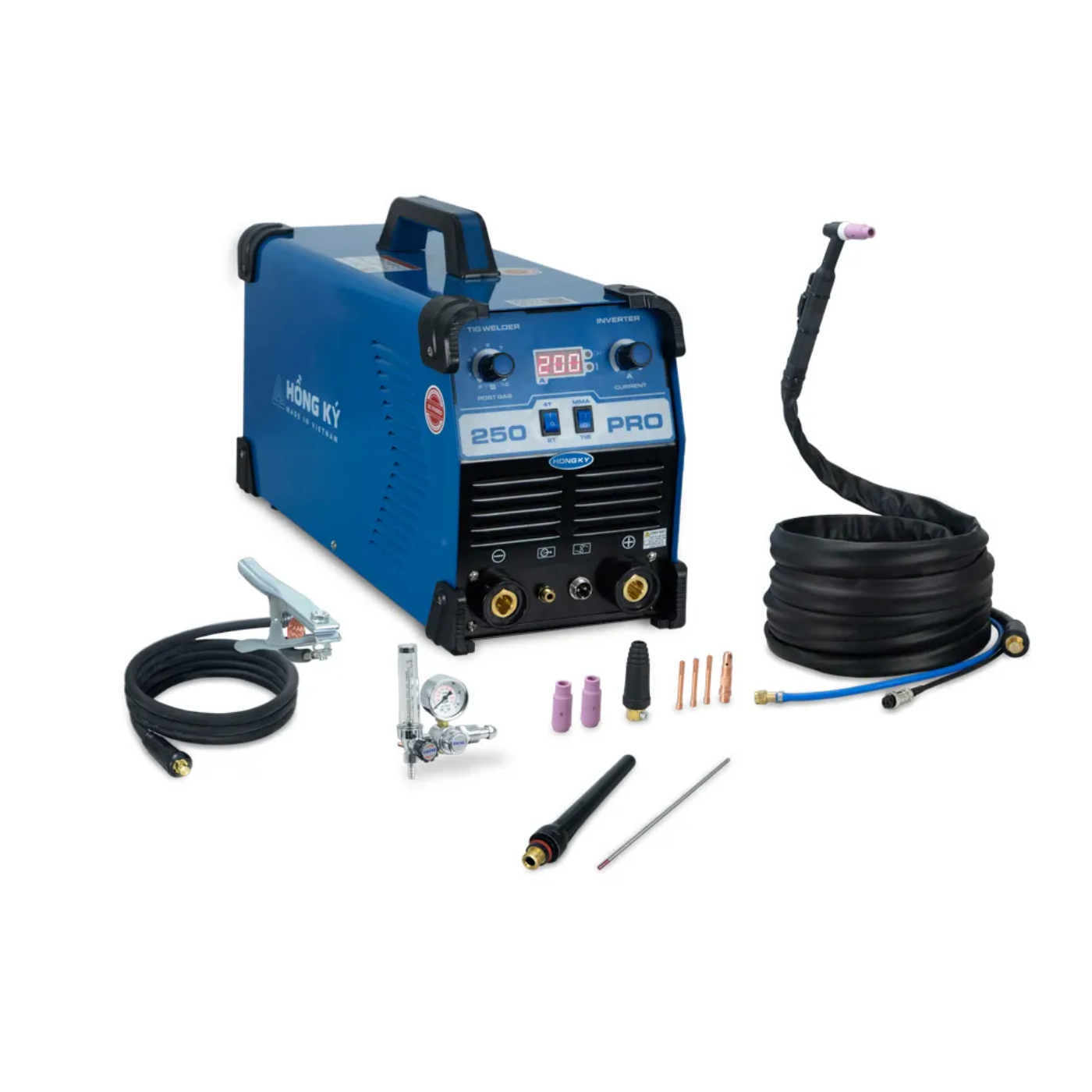 Máy hàn TIG DC que Hồng Ký Pro TIG250PRO